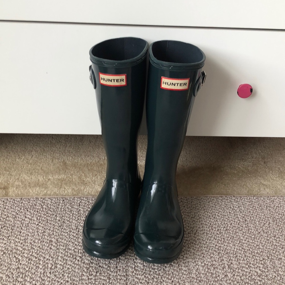 Hunter Boots Boys Size 2 Girls Size 3
